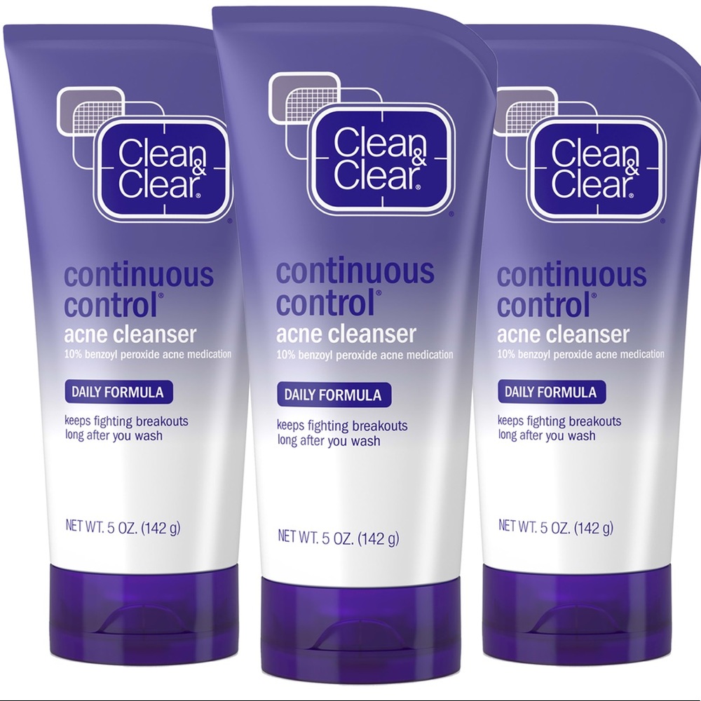 NWT Clean & Clear Continuous control acne cleanser